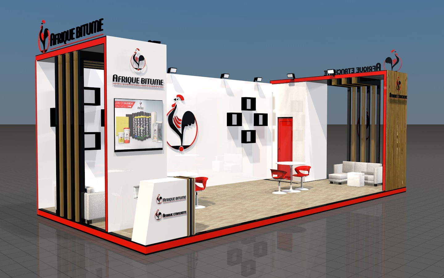 Rendu 3D Afrique Bitume & Étanchéité