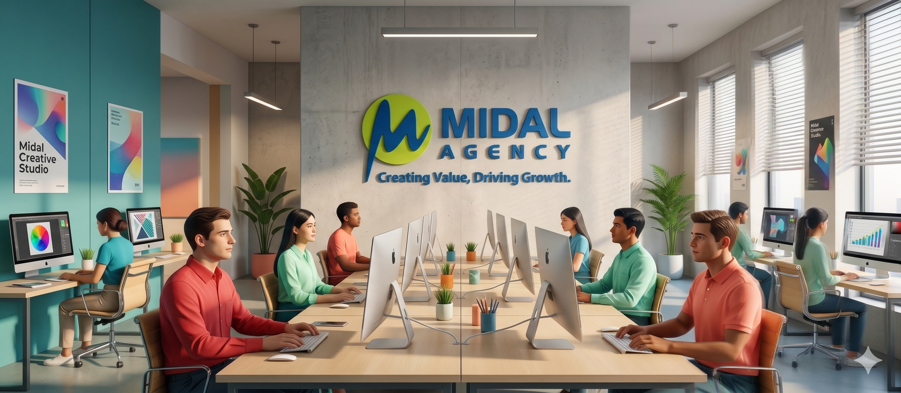 L'équipe MIDAL Agency