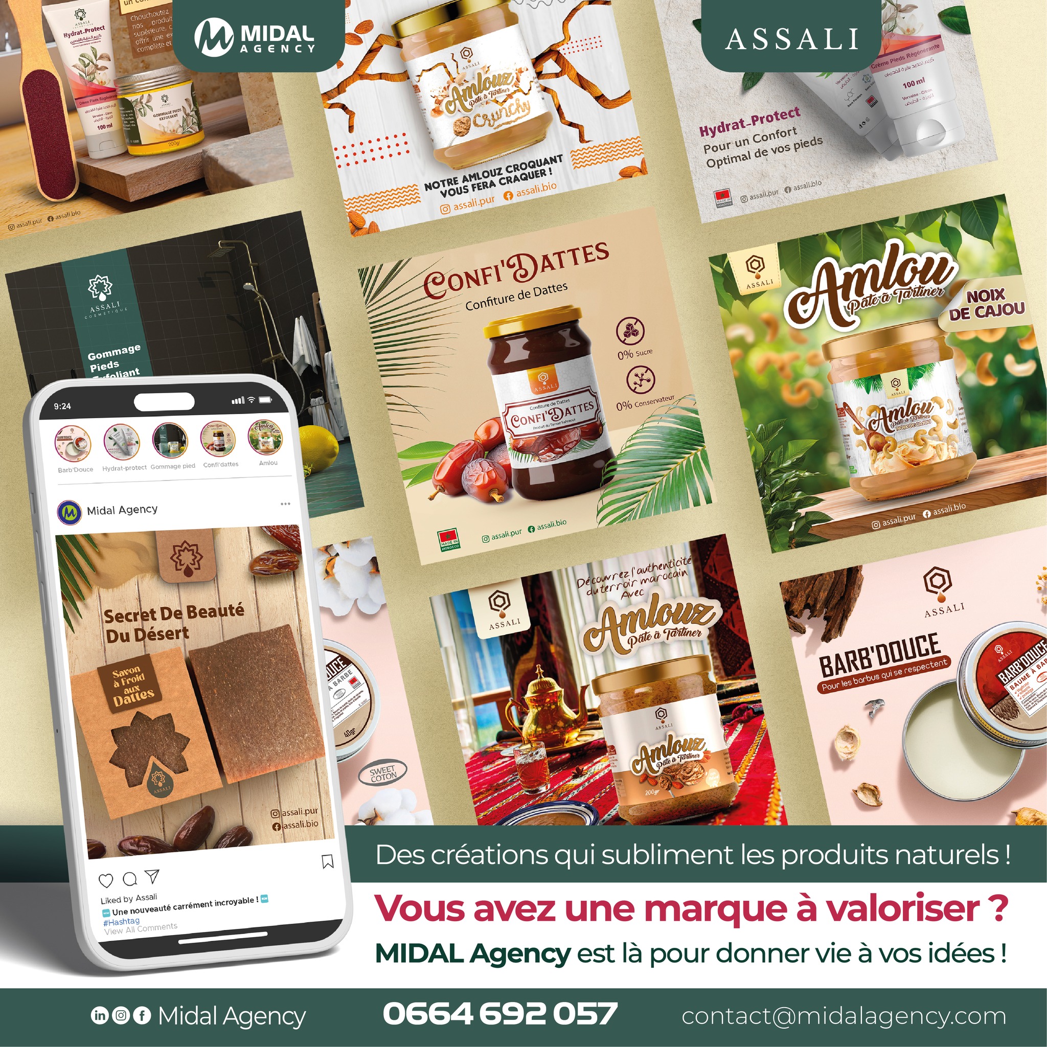 Supports de communication MIDAL