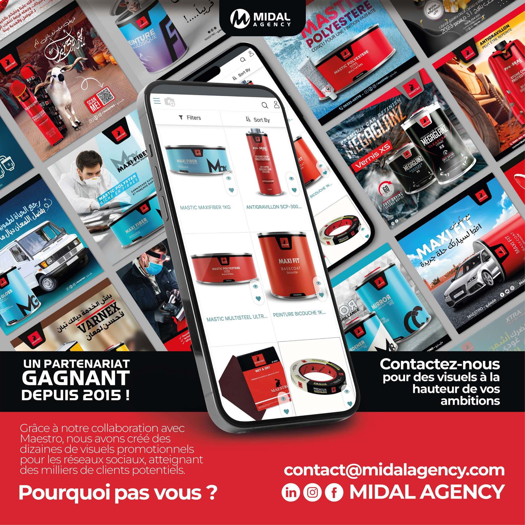 Communication visuelle MIDAL