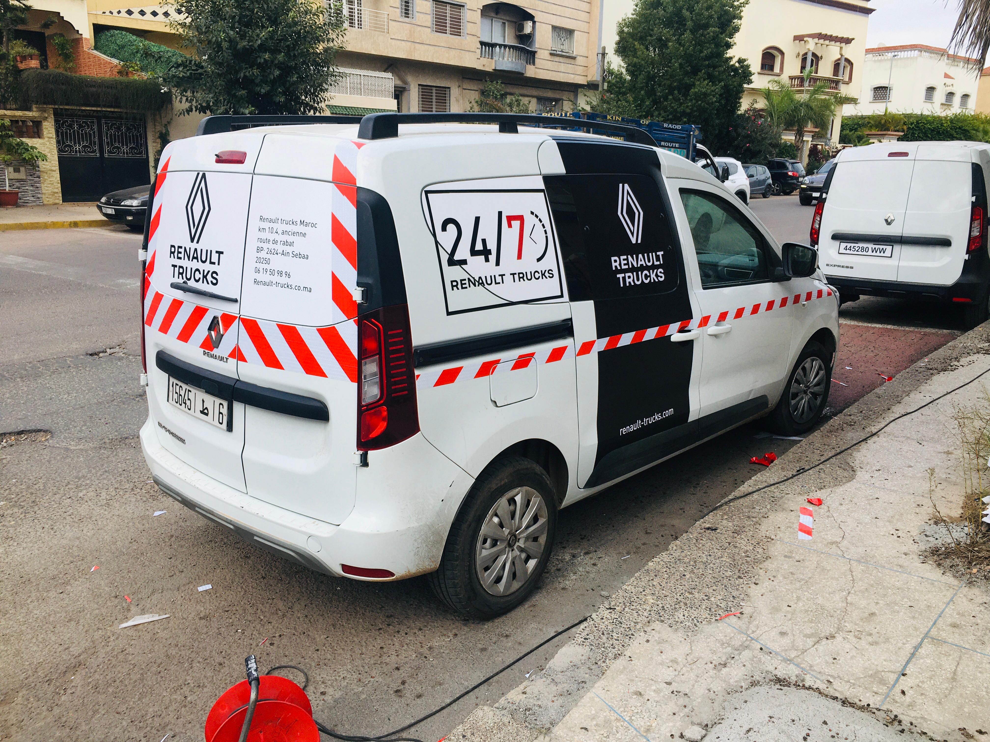 Renault Trucks — Habillage de voiture